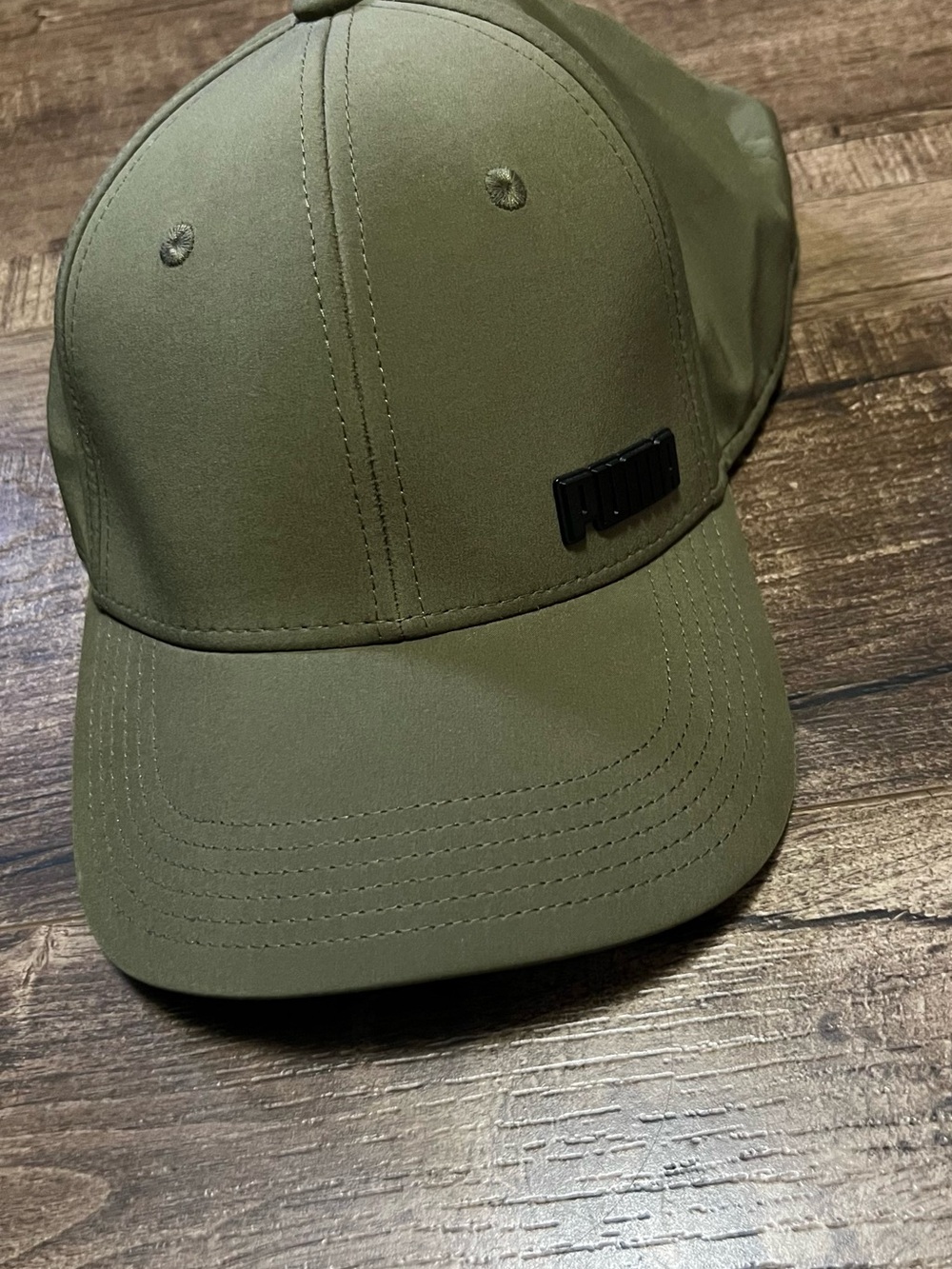Men's Olive Green Baseball Cap Jacket Accessory